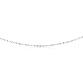 Luminesce Lab Grown 5 Carat Diamond 46cm Tennis Necklace in 9ct White Gold