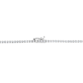 Luminesce Lab Grown 5 Carat Diamond 46cm Tennis Necklace in 9ct White Gold