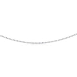 Luminesce Lab Grown 6 Carat Diamond Adjustable Tennis Necklace in Sterling SIlver
