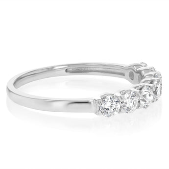 Luminesce Lab Grown 3/4 Carat Eternity Ring in Sterling Silver