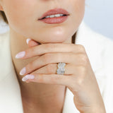 Luminesce Lab Grown 1 Carat Diamond Ring in 9ct Yellow Gold