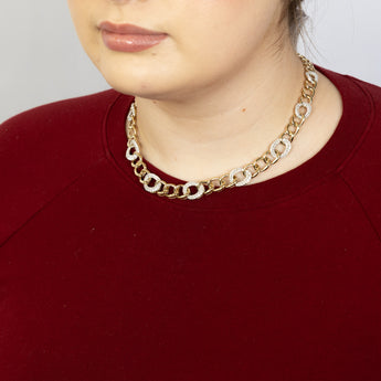 Luminesce Lab Grown 4.5 Carat Diamond Necklace in 9ct Yellow Gold
