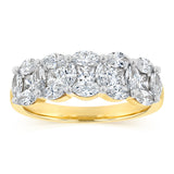 Luminesce Lab Grown 1.50 Carats Diamond Ring in 9ct Yellow Gold