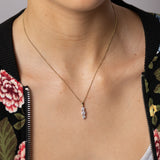 Luminesce Lab Grown 1 Carat Diamond Pendant in 9ct Yellow Gold on 45cm Chain
