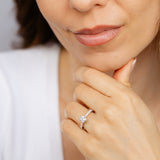 Luminesce Lab Grown 1 Carat Diamond Ring in 9ct Yellow Gold