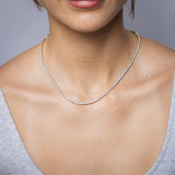 Luminesce Lab Grown 6 Carat Diamond 40cm Tennis Necklace in 9ct Yellow Gold