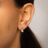 1.5 Carats Luminesce Lab Grown Diamond Drop Earrings in 9ct Yellow Gold