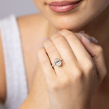 Luminesce Lab Grown 2.23 Carat Diamond Solitaire Bezel Ring in 9ct Yellow Gold