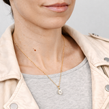 Luminesce Lab Grown 1 Carat Oval Diamond Solitaire Pendant in 9ct Yellow Gold