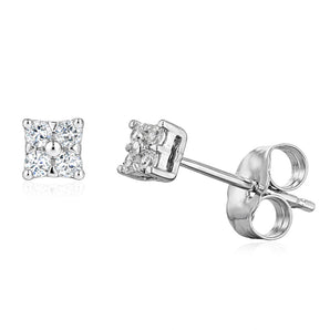 Luminesce Lab Grown Diamond Earring in Sterling Silver