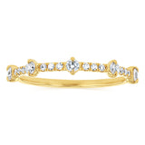 Luminesce Lab Grown 1/4 Carat Diamond Ring in 9ct Yellow Gold