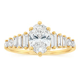 Luminesce Lab Grown 1.40 Carat Diamond Ring in 9ct Yellow Gold