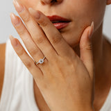 Luminesce Lab Grown 1.10 Carats Diamond Ring in 9ct Yellow Gold