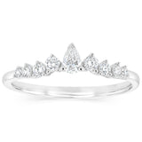 Luminesce Lab Grown 1/4 Carat Diamond Ring in Sterling Silver
