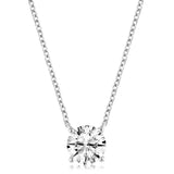 Luminesce Lab Grown 1 Carat Diamond Pendant on 45 Chain in Platinum