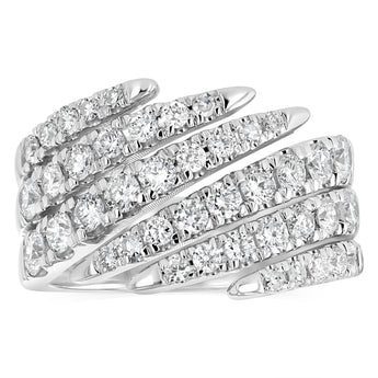Luminesce Lab Grown 2 Carat Diamond Ring in Sterling Silver