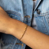 Luminesce Lab Grown Diamond Bolo Bracelet in Gold Plated Sterling Silver
