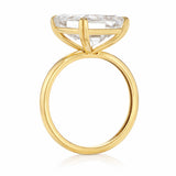 Luminesce Lab Grown 11 Carat Diamond Certified Solitaire Ring in 9ct Yellow Gold