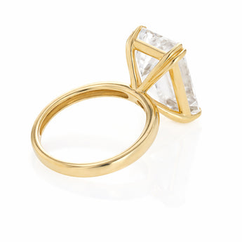 Luminesce Lab Grown 11 Carat Diamond Certified Solitaire Ring in 9ct Yellow Gold