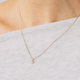 Luminesce Lab Grown Diamond Solitaire Pendant in 9ct Yellow Gold