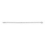 Luminesce Lab Grown 10 Carats Diamond 18cm Tennis Bracelet in 9ct White Gold