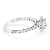 Luminesce Lab Grown 1 Carat Diamond Ring in 9ct White Gold