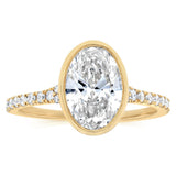 Luminesce Lab Grown 2.20 Carat Diamond Ring in 9ct Yellow Gold