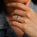 Luminesce Lab Grown 1/5 Carat Diamond Ring in Sterling Silver