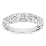 Luminesce Lab Grown 1/4 Carat Diamond Ring in Sterling Silver