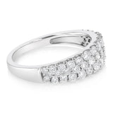 Luminesce Lab Grown 1 Carat Diamond Ring in Sterling Silver