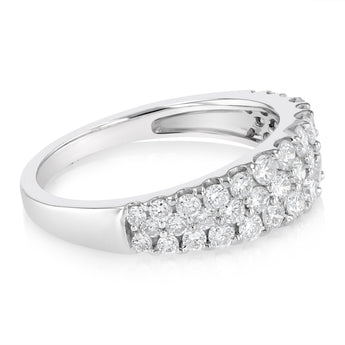 Luminesce Lab Grown 1 Carat Diamond Ring in Sterling Silver