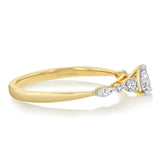 Luminesce Lab Grown 0.40 Carat Diamond Ring in 9ct Yellow Gold
