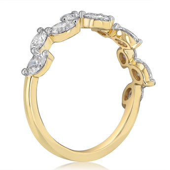 Luminesce Lab Grown 1 Carat Diamond Ring in 9ct Yellow Gold