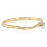 Luminesce Lab Grown Diamond Solitaire Ring in 9ct Yellow Gold