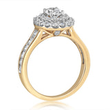 Luminesce Lab Grown 1.32 Carat Diamond Ring in 9ct Yellow Gold