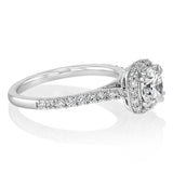 Luminesce Lab Grown 1.50 Carat Diamond Bridal Set in Sterling Silver