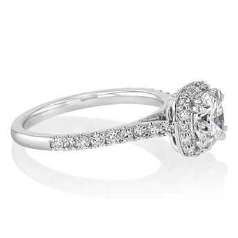 Luminesce Lab Grown 1.50 Carat Diamond Bridal Set in Sterling Silver