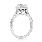 Luminesce Lab Grown 1.50 Carat Diamond Bridal Set in Sterling Silver