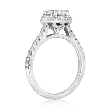 Luminesce Lab Grown 1.50 Carat Diamond Bridal Set in Sterling Silver