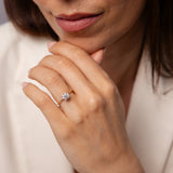 Luminesce Lab Grown 1 Carat Diamond Solitaire Ring in 9ct Yellow Gold