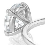 Luminesce Lab Grown 1 Carat Diamond Solitaire Ring in 9ct White Gold