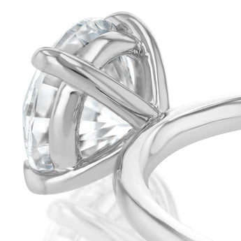 Luminesce Lab Grown 1 Carat Diamond Solitaire Ring in 9ct White Gold