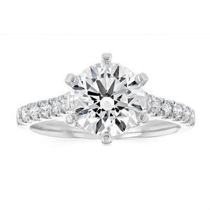 Luminesce Lab Grown 2.30 Carat Diamond Ring in 9ct White Gold