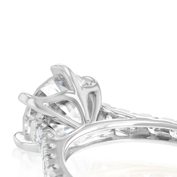 Luminesce Lab Grown 2.30 Carat Diamond Ring in 9ct White Gold