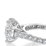 Luminesce Lab Grown 2.30 Carat Diamond Ring in 9ct White Gold