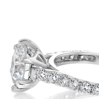 Luminesce Lab Grown 2.30 Carat Diamond Ring in 9ct White Gold