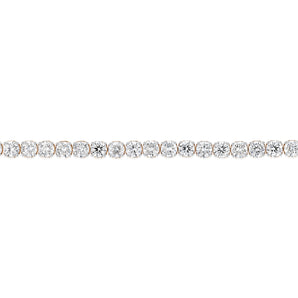 Luminesce Lab Grown 10 Carat Diamond Tennis Bracelet in 9ct Yellow Gold