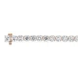 Luminesce Lab Grown 10 Carat Diamond Tennis Bracelet in 9ct Yellow Gold