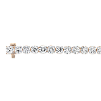 Luminesce Lab Grown 10 Carat Diamond Tennis Bracelet in 9ct Yellow Gold