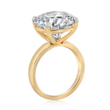 Luminesce Lab Grown 11 Carat Diamond Solitaire Ring in 9ct Yellow Gold